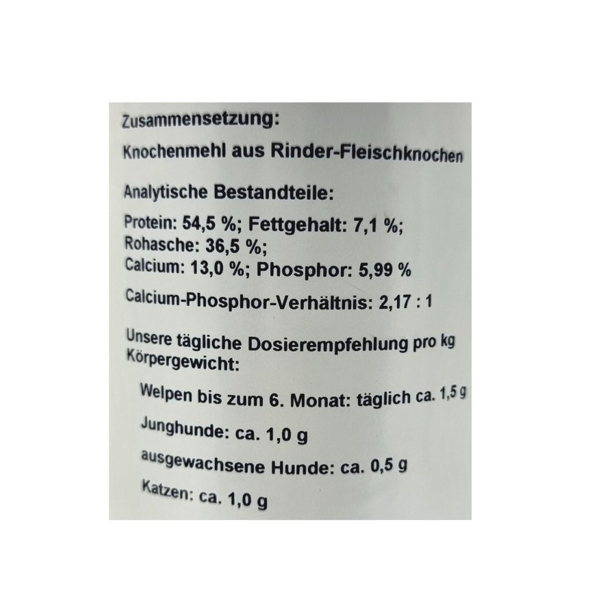 Lunderland Knochenmehl 350g